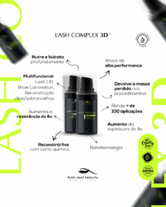 Kit Lash Complex 3D Passo 1 e Passo 2 - Lash And Beauty (15ml) - comprar online
