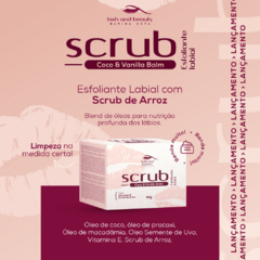COMBO 5 Scrub Coco & Vanilla: Esfoliante de arroz para os lábios - comprar online
