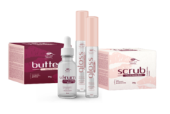 KIT LABIAL LASH AND BEAUTY *GANHE UMA LINDA NECESSAIRE*