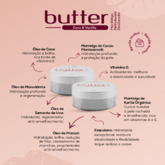 COMBO 5 Butter Coco & Vanilla: Manteiga Hidratante para lábios - LASH SHOP BRASIL MARINA COTA 
