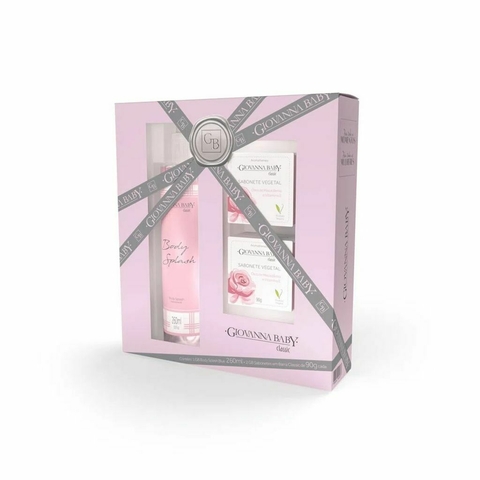 Kit Giovanna Baby Body Splash e Sabonete Vegetal Classic