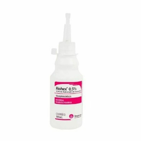 Digliconato de Clorexidina 0,5% Solução Alcoólica RIOQUÍMICA (30ml)