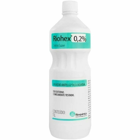 Clorexidina Aquosa 0,2% Riohex Dermo Suave RIOQUÍMICA (1000ml)