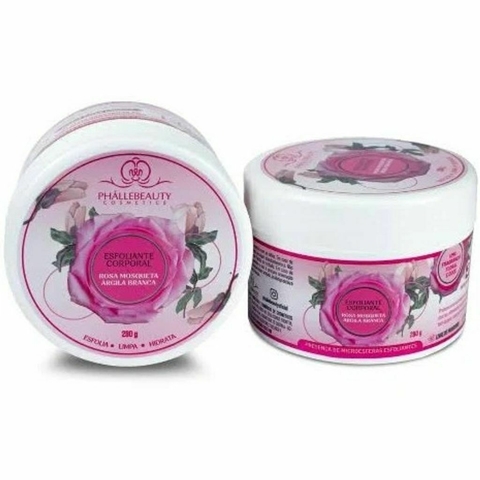 Esfoliante Corporal Rosa Mosqueta + Argila Branca Phállebeauty PH0598