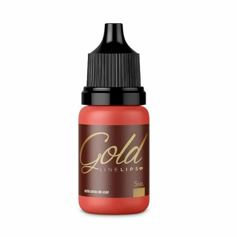 Pigmento Mag Color Gold Line Lips Coral 5ml - Mag Estética