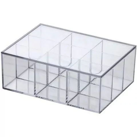 CAIXA ORGANIZADORA C/ DIVISÓRIA E TAMPA 1079