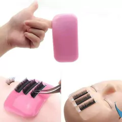 Suporte De Testa Para Cílios ( Silicone Reutilizável )