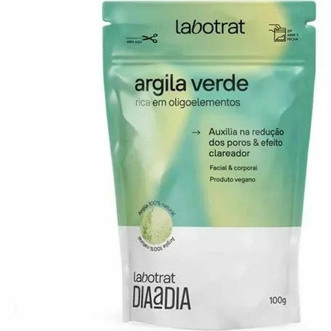 Labotrat Argila Verde Clareador Facial Corporal Hidrata 100g