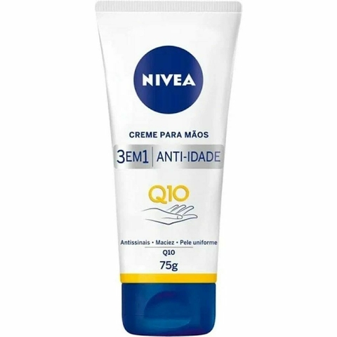 Creme Para As Mãos 3 Em 1 Anti-idade Q10 75g Nivea