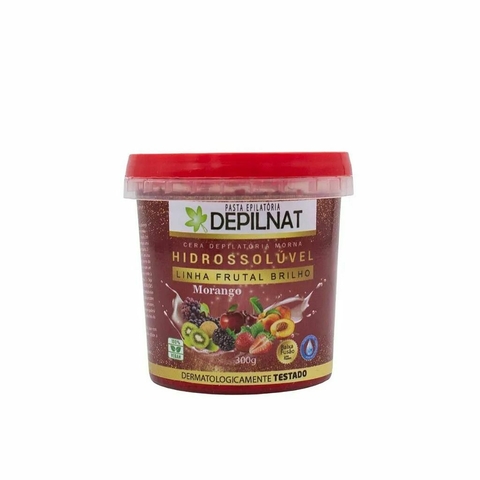 CERA FRUTAL BRILHO MORANGO 300G - DEPILNAT