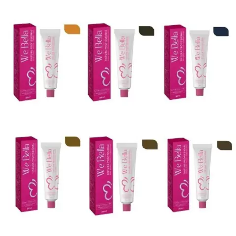 Tinturas para Sobrancelha We Bella