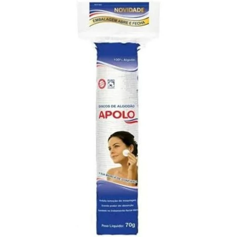 ALGODÃO APOLO 70G DISCO ZIPLOCK