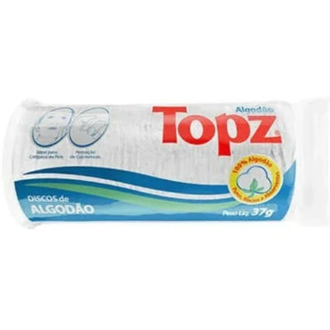ALGODÃO TOPZ 50 UNIDADES DISCO