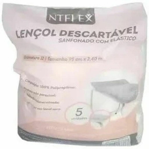 LENÇOL DESCARTÁVEL NTFLEX 1608 5UN