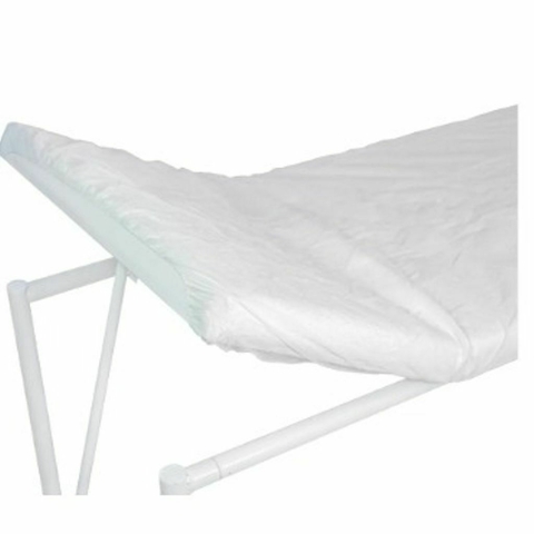 LENÇOL TNT C/ELASTICO BRANCO 30GM COM 10UN - MEDSHOP