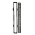 GRELHA LINEAR 15X100X1 DE FERRO FUNDIDO COM CAIXILHO CL125