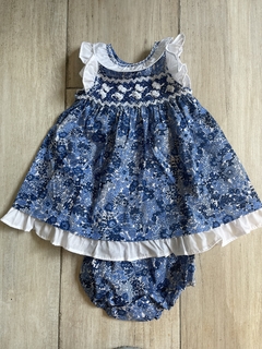 Vestido estampado / Smock bebé - comprar online