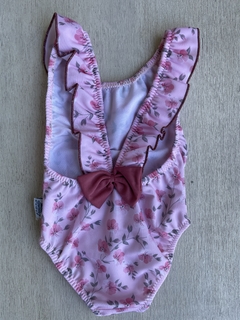 Traje de baño / fondo rosa - comprar online