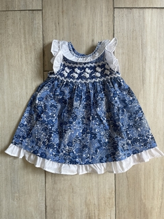 Vestido estampado / Smock bebé