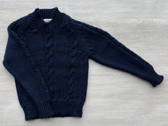 Sweater Berni(tejido de lana) Azul oscuro