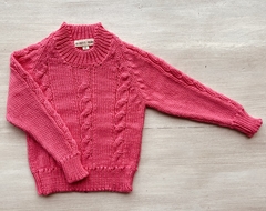 Sweater Berni ( Lana) - Rosa fuerte