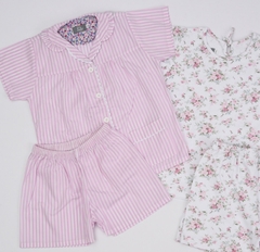 Pijama Camisa Jacinta / Raya Rosa