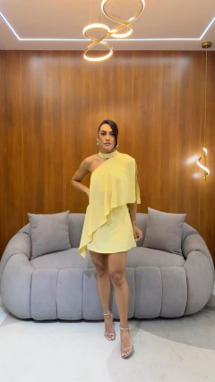 Cropped maxi (NOVO) - Amarelo - comprar online