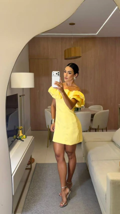 Vestido Bella - Amarelo - Vicentina Store