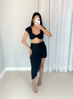 Saia Jade - preto - comprar online