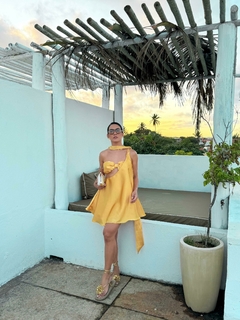Vestido Suzy - dourado - comprar online