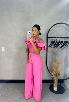 cropped Bella - rosa - loja online
