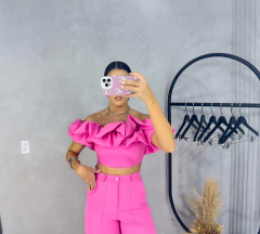 cropped Bella - rosa - comprar online