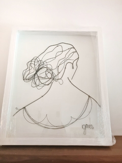 Cuadro Mujer de perfil