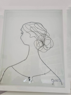 Cuadro Mujer de perfil jefa de su vida - Vienen y Van Deco