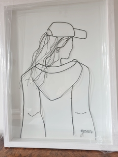 Cuadro Mujer Adolescente oversize