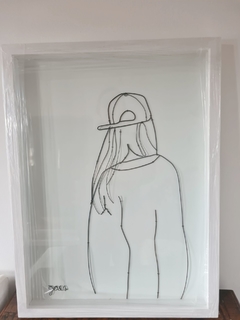 Cuadro Mujer Adolescente oversize en internet