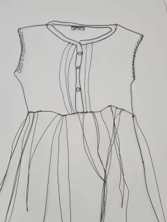 CUADRO VESTIDO LIBERTY - tienda online