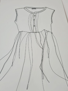 CUADRO VESTIDO LIBERTY - Vienen y Van Deco