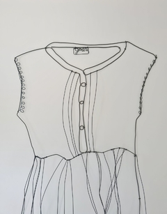 CUADRO VESTIDO LIBERTY - Vienen y Van Deco