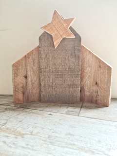 Triptico de madera