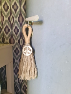 Borla Cuida Puertas Yute - Vienen y Van Deco