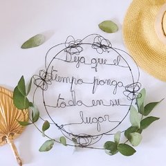 Frase Inspiradora Tiempo - comprar online
