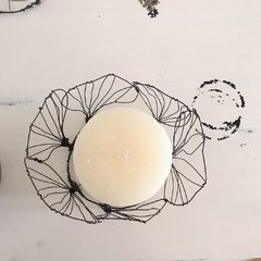 Velas con soporte de hojas - comprar online