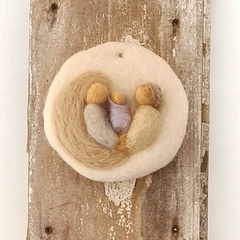 Sagrada Familia sobre madera - comprar online
