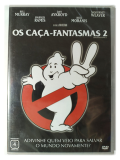 DVD Os Caça Fantasmas 2 Bill Murray Harold Ramis Novo Original Ghostbusters II Dan Aykroyd Ivan Reitman