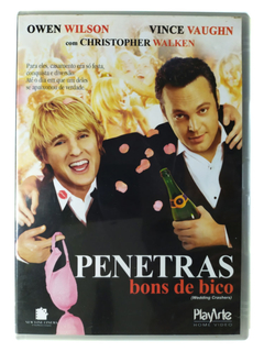 Dvd Penetras Bons De Bico Owen Wilson Vince Vaughn Original Christopher Walken Wedding Crashers David Dobkin