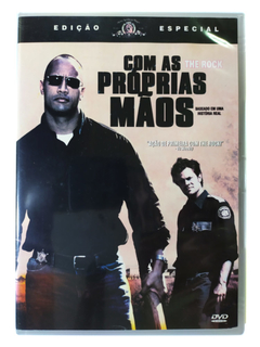 DVD Com As Próprias Mãos The Rock Johnny Knoxville Original Walking Tall Dwayne Johnson Ashley Scott Kevin Bray