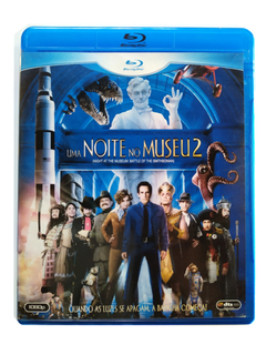 Blu-Ray Uma Noite No Museu 2 Ben Stiller Robin Williams Original Owen Wilson Amy Adams Shawn Levy