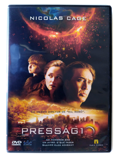 Dvd Presságio Nicolas Cage Alex Proyas Rose Byrne Knowing Original Chandler Canterbury