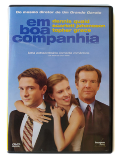 Dvd Em Boa Companhia Scarlett Johansson Dennis Quaid Original Topher Grace In Good Company Marg Helgenberger Chris Weitz